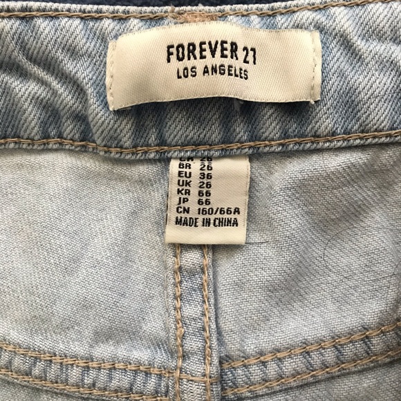 Forever 21 Light Blue Mom Jeans - Picture 7 of 13